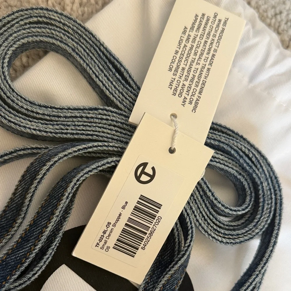 Telfar Denim Bag Small - Picture 3 of 5